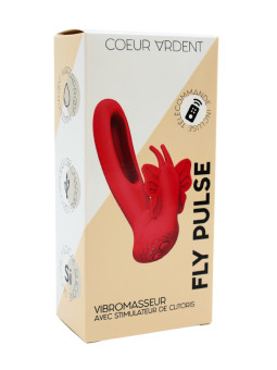 FLY PULSE Vibromasseur Papillon - Stimulation Complète et Plaisir Progressif.