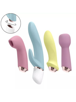 SATISFYER - MARVELOUS FOUR Set Vibrator and Air Pulse