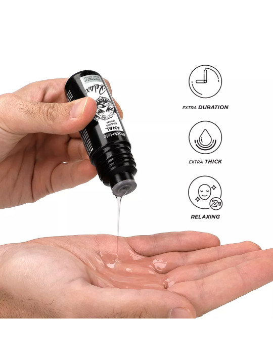 BLACK HOLE - Relaxant anal Jojoba Base Silicone 30 ML