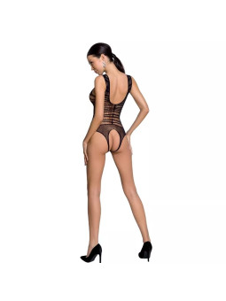 PASSION - Open Black Bodystocking - One Size