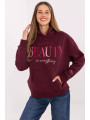 Sweatshirt à Capuche Beauty Rouge SUBLEVEL du XS au XL