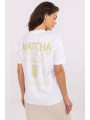 T-Shirt Sublevel MATCHA Blanc - Du XS au XXL