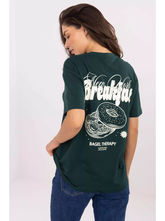 T-Shirt Sublevel BREAKFAST Vert - Du XS au XXL