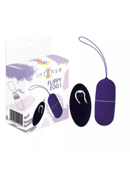 INTENSE - OEUF VIBRANT FLIPPY I AVEC TÉLÉCOMMANDE VIOLET