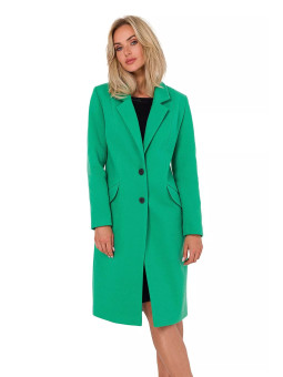 Manteau Moe en Flanelle Vert Du S au XL