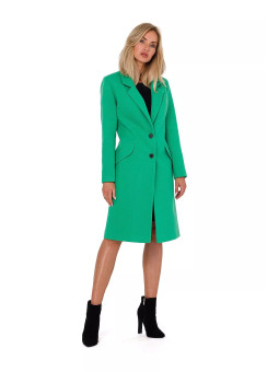 Manteau Moe en Flanelle Vert Du S au XL