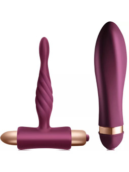 CLIMAXIMUM - Dare Kit Twisted Vibrator + Beginner Anal Plug