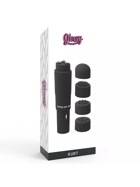 Glossy – Masseur de Poche Kurt Noir