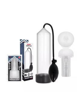 Pump Addicted – RX3 Transparent avec Manchon de Plaisir