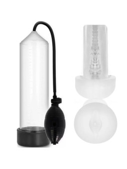 Pump Addicted - RX3 Transparent with Pleasure Sleeve