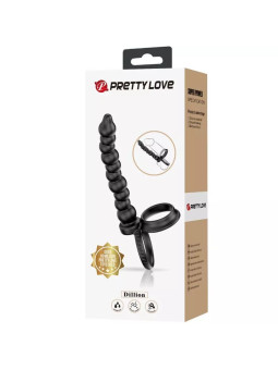 PRETTY LOVE - BLACK DILLION DOUBLE PENETRATION PENETRATING RING