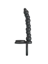 PRETTY LOVE - ANNEAU PÉNÉTRANT À DOUBLE PÉNÉTRATION DILLION NOIR