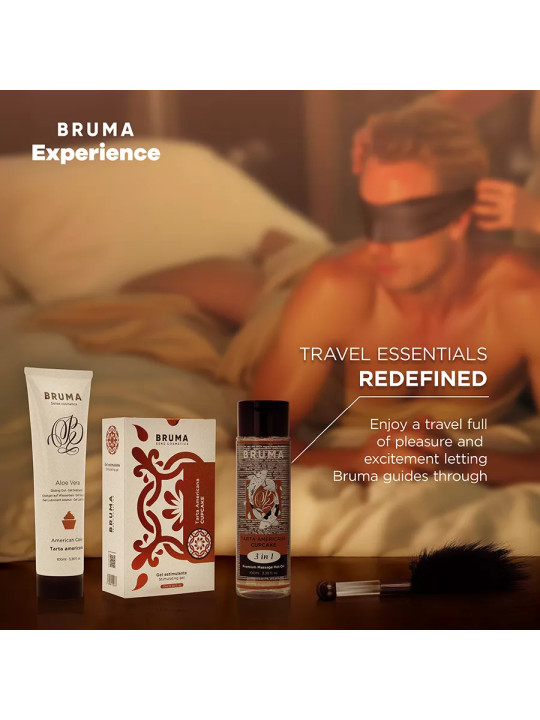BRUMA XPERIENCE – Kit Tentation de Tarte Américaine Douce avec Amplificateur d’Orgasme
