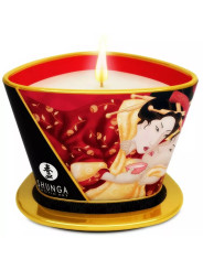 SHUNGA - MINI CARESSE AUX BOUGIES FRAISES ET BOUGIE DE MASSAGE CAVA 170 ML