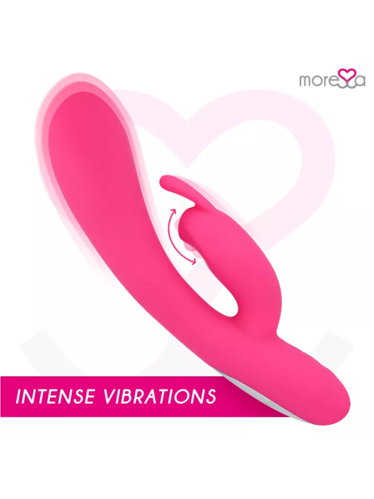 MORESSA - TELMO Vibromasseur Rabbit Rechargeable en Silicone Premium