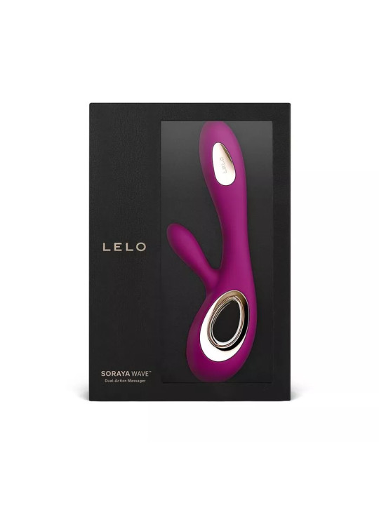 LELO - SORAYA Wave Vibromasseur rabbit Deep Rose