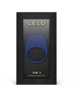 LELO TOR™ 3 Black: Next-Gen Vibrating Ring for Enhanced Intimacy