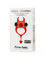 ADRIEN LASTIC - DEVOL Anneau Vibrant Cockring Rouge