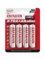AIWA - PILE ALCALINE X-TRA AAA LR03 BLISTER*4