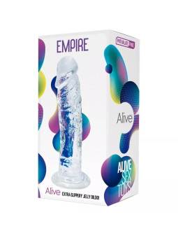 ALIVE - Realistic Transparent Empire Dildo 19.3 cm