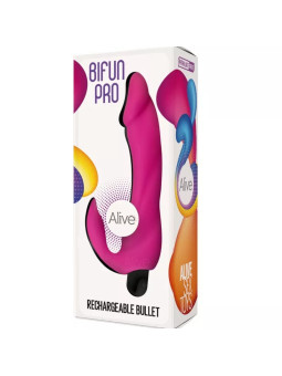 ALIVE - Gode Vibrant Bifun Pro Rose 14,9 cm