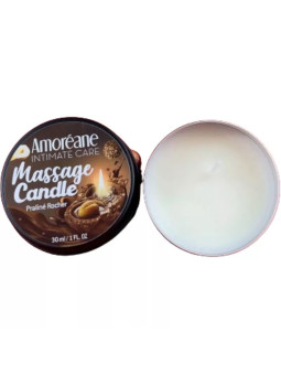 AMOREANE Praline Rock Massage Candle 30 ml