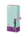 SATISFYER - MASSEUR VIBRATEUR LAPIN TRIPLE LOVER GRIS