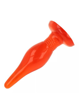 BAILE - Soft Touch Red Anal Plug 14.2 cm