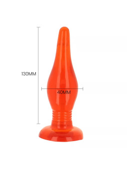BAILE - Soft Touch Red Anal Plug 14.2 cm