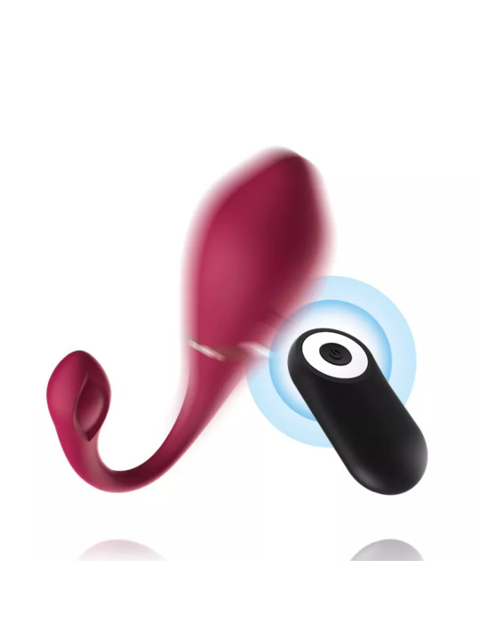 CICI BEAUTY - Premium Silicone oeuf Vibromasseur Télécommandé