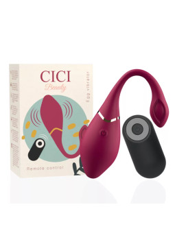 CICI BEAUTY - Premium Silicone oeuf Vibromasseur Télécommandé