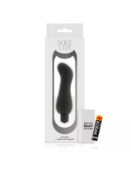 DOLCE VITA - G-SPOT BLACK SILICONE - Stimulateur point G
