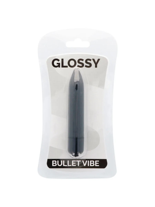 GLOSSY - Mini Vibromasseur Thin Vibe Noir