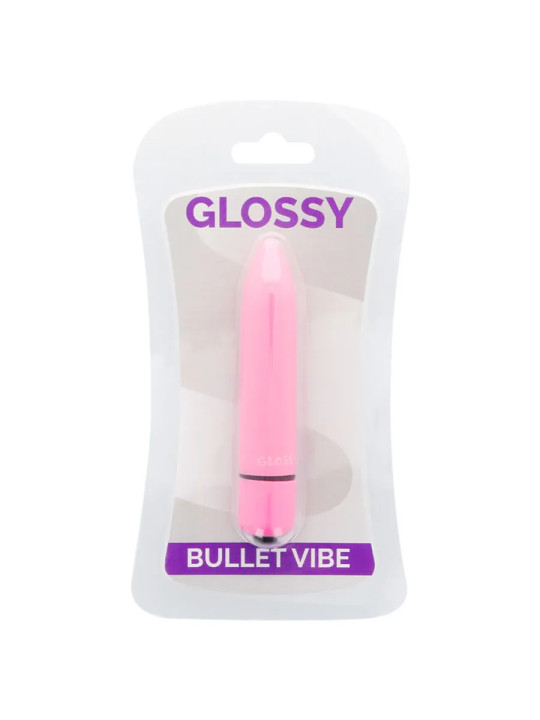GLOSSY - Mini Vibromasseur Thin Vibe Rose Profond