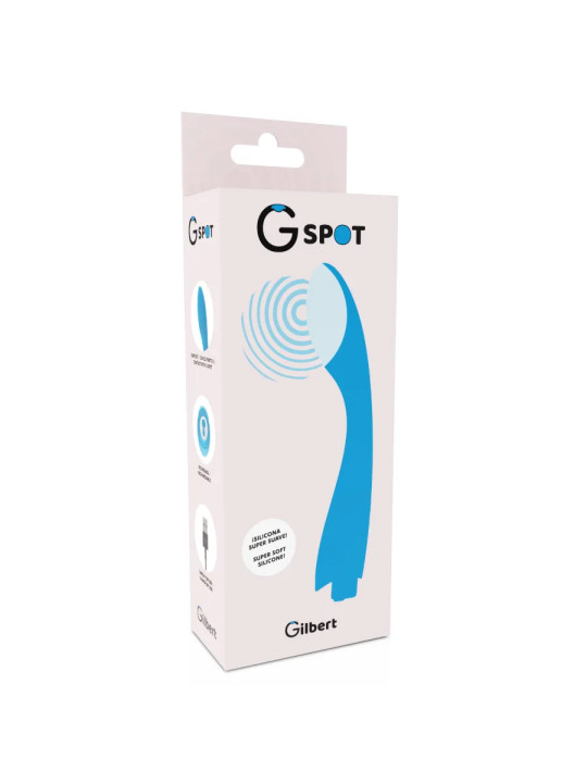 G-SPOT - Gylbert Vibromasseur Point G / Point P Turquoise Bleu