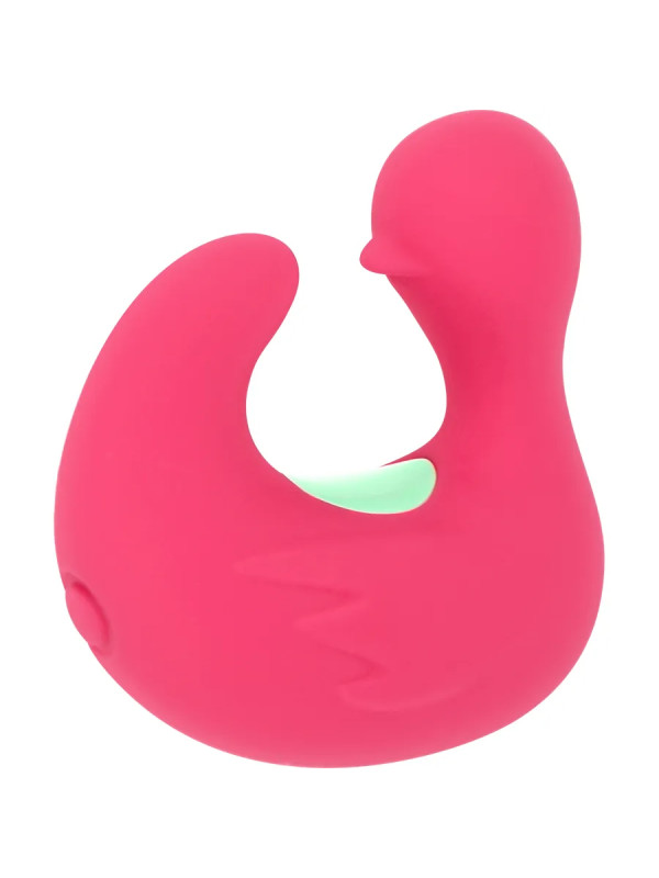 HAPPY LOKY - Duckymania Doigt Canard Vibrant en Silicone Rechargeable