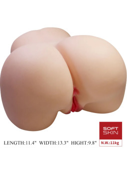 CRAZY BULL – Julia Fesses Féminines Réalistes Vagin et Anal 11 kg