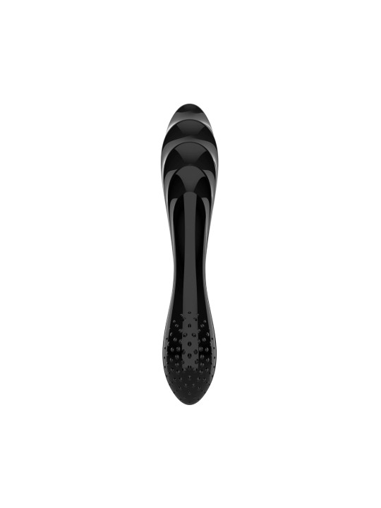 Gode en verre noir haute qualité Dazzling Crystal 1 Satisfyer