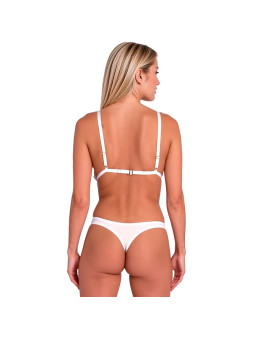 PASSION - Set Bra + String Anuvera White S/M