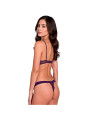 PASSION – Ensemble Soutien-Gorge + String TIVOLEA Violet L/XL