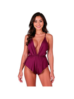 PASSION - SENSIE Satin Body Plum L/XL