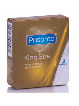 PASANTE - King Size Condoms 3 units