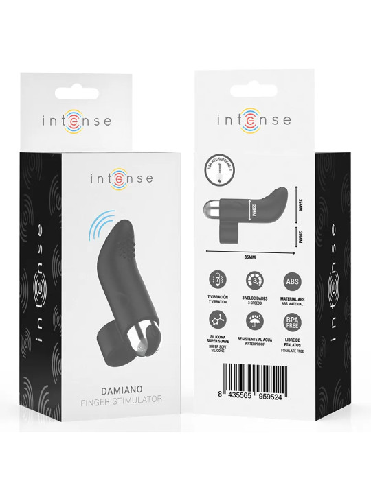 INTENSE – Damiano Stimulateur de Doigt Rechargeable