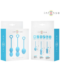 INTENSE – CHARLI Boules de Kegel / Kit de Boules de Geisha Bleu