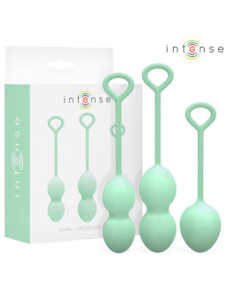 INTENSE – CHARLI Boules de Kegel / Kit de Boules de Geisha Vert