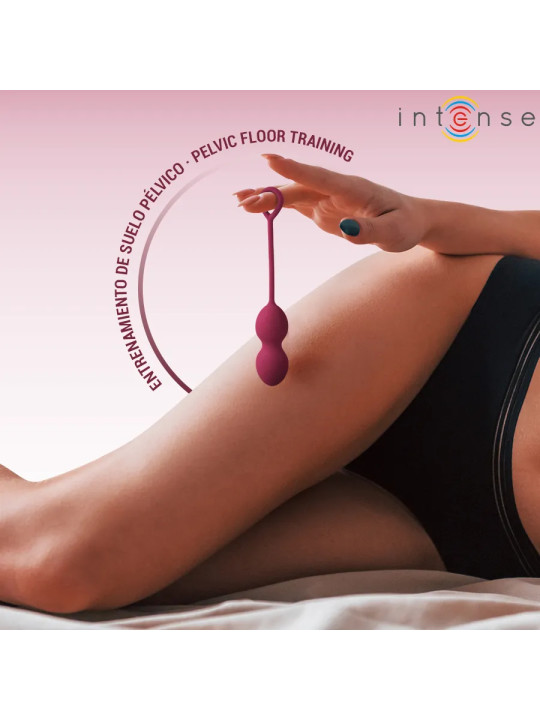 INTENSE – CHARLI Boules de Kegel / Kit de Boules de Geisha Bordeaux