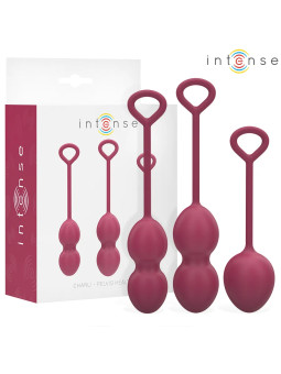 INTENSE – CHARLI Boules de Kegel / Kit de Boules de Geisha Bordeaux
