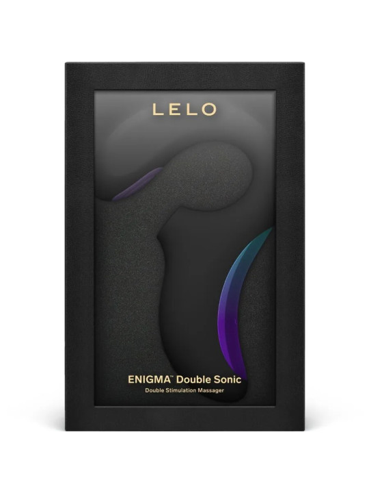 LELO – ENIGMA™ Double Sonic – Vibromasseur Point A & Point G (Noir)
