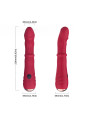 ARMONY – DILDO Vibromasseur Point A Thermo-Réglable Rouge