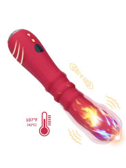 ARMONY – DILDO Vibromasseur Point A Thermo-Réglable Rouge